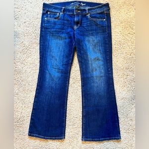 American Eagle Outfitters favorite boyfriend jeans size 14 short
